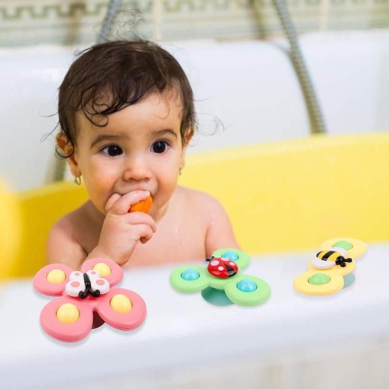 Avelena | Drehendes Insekten-Badspielzeug ( 3 Stück )