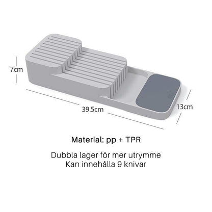 Avelena | Küchenaufbewahrungstablett für Messer