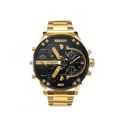 Avelena | Edelstahl Chronograph Quarz Uhr