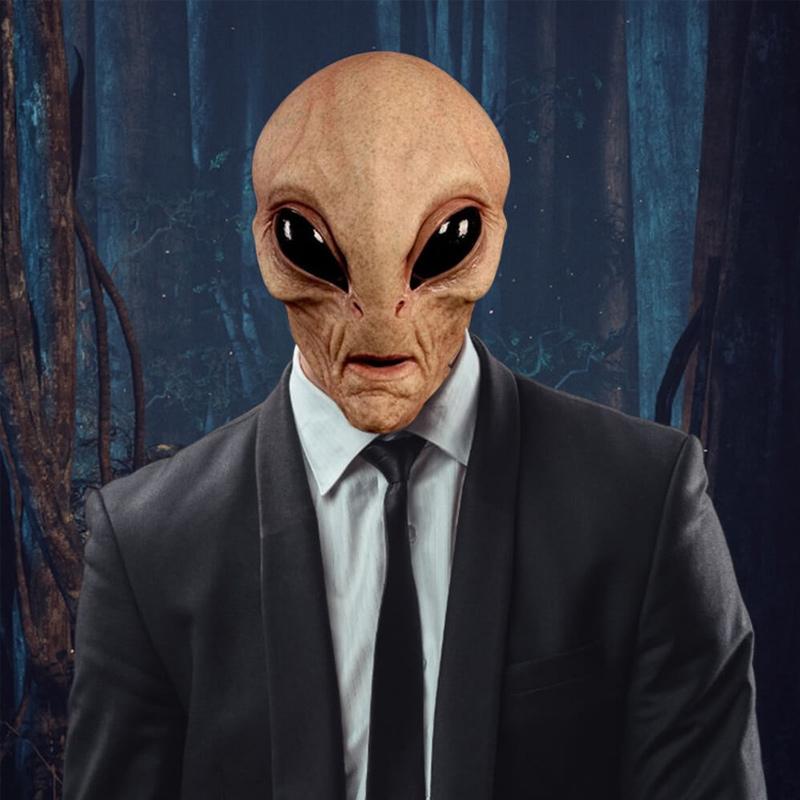 Avelena | Alien Lustige Gesichtsmaske