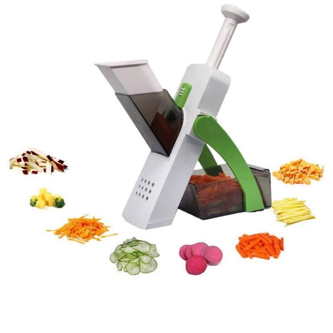 Avelena | Slicepro Multifunktionaler Gemüseschneider für Perfekte Ergebnisse