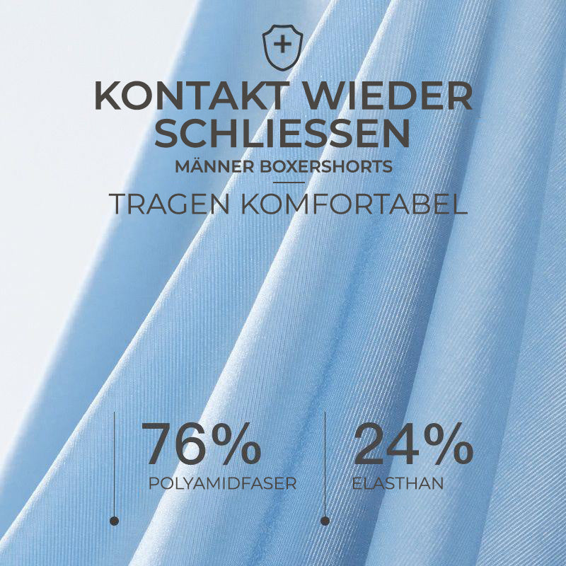 Avelena | Sommer Essentials Herren Eis Seiden Boxershorts Unterwäsche