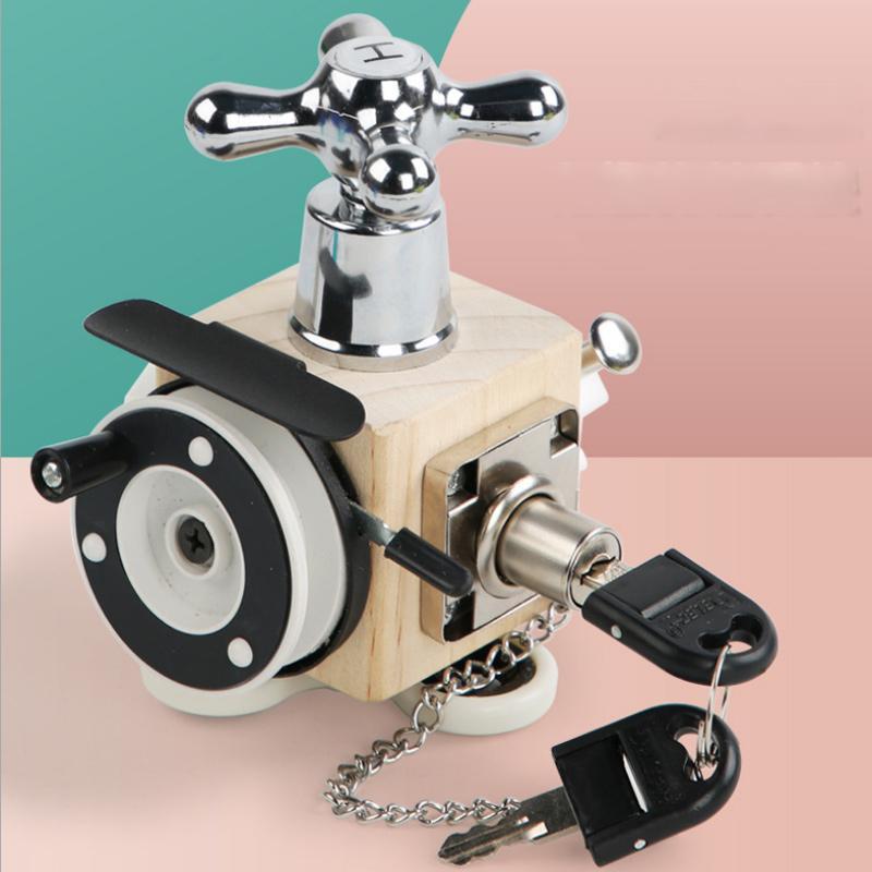 Avelena | Kleinkind Beschäftigungsbrett Montessori Spiel