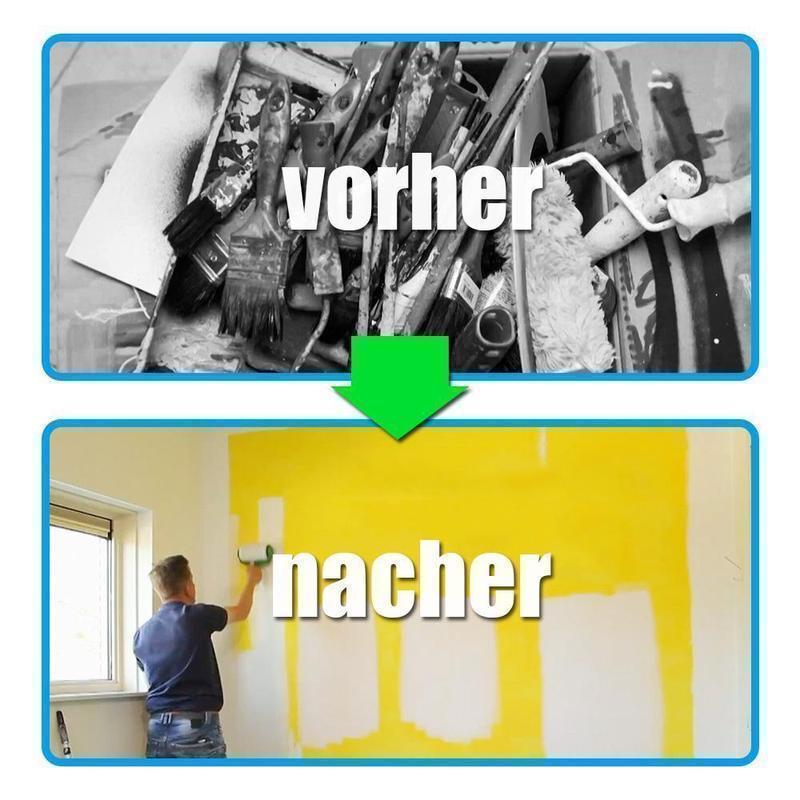 Avelena | Bequee Farbroller wiederbefüllbarer Farbtank Kantenroller, Roller mit Tank