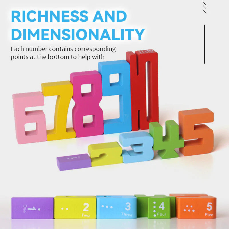 Avelena | Mathematische Bauklötze Spielzeug