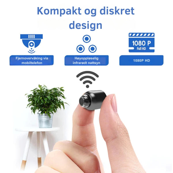 Avelena | Nanowatch - Tragbare Wifi Kamera mit Langer Batterielebensdauer und Hd Aufnahmen