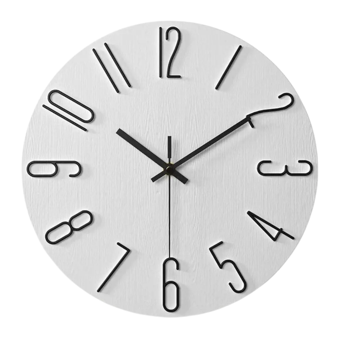 Avelena | ScandiTick - Elegante Holzuhr