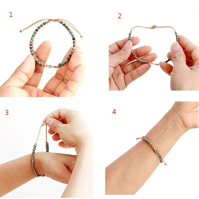Avelena | Herz Jasper Armband
