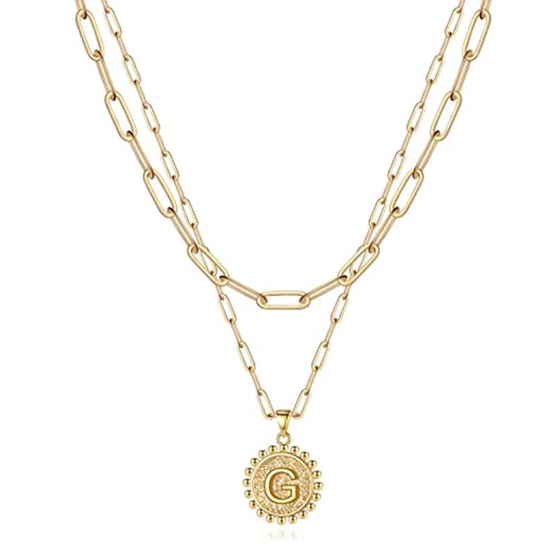 Avelena | Gold Initialhalsketten Für Frauen