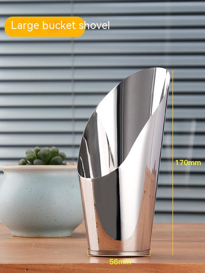 Avelena | Edelstahl Schaufel für Blumenerde – Robuste Pflanzschaufel für Garten und Balkon