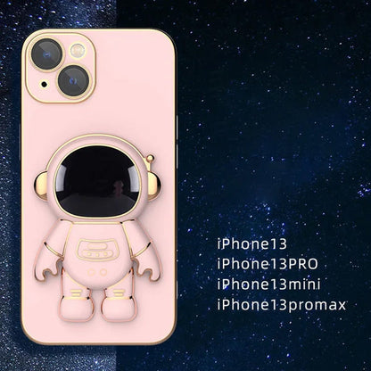 Avelena | Plating Astronaut Verstecktes Stativ Etui Hülle Für Iphone