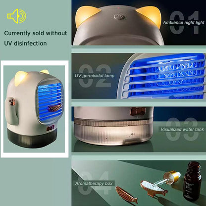 Avelena | Glückskatze Wasser Kühlung Ventilator