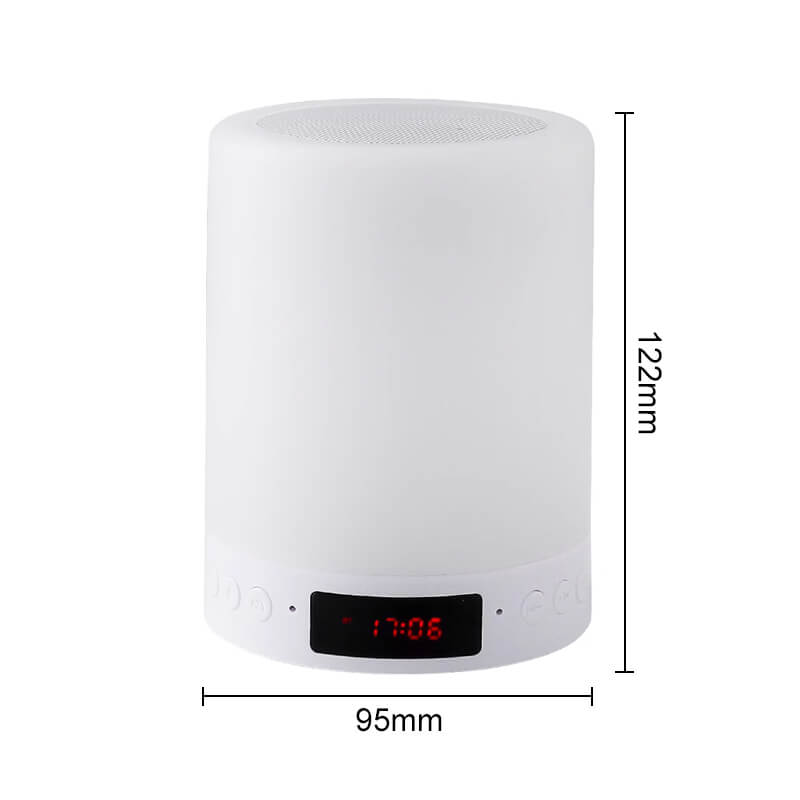 Avelena | Bluetooth-Lautsprecher & Bunte Beleuchtung Tischlampe