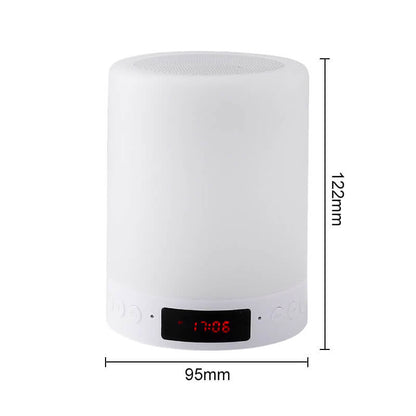 Avelena | Bluetooth-Lautsprecher & Bunte Beleuchtung Tischlampe