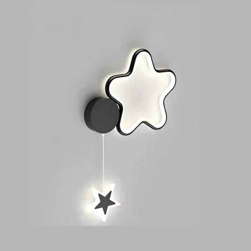 Avelena | DreamLight | Magische Wandlampe mit Wolken, Sternen und Mond