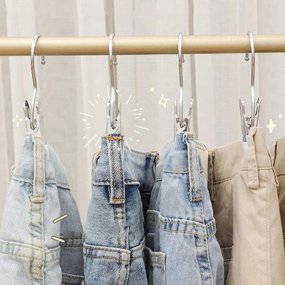 Avelena | Rostschutz Clip Platzsparende Wäscheklammer Hut Hose Lagerung Hängender Reisehaken