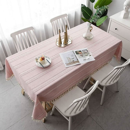 Avelena | CotLinens – Eleganter Tischläufer aus Baumwolle und Leinen