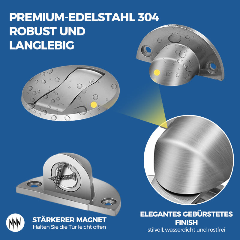 Avelena | Unsichtbarer Magnetischer Türstopper Aus Edelstahl