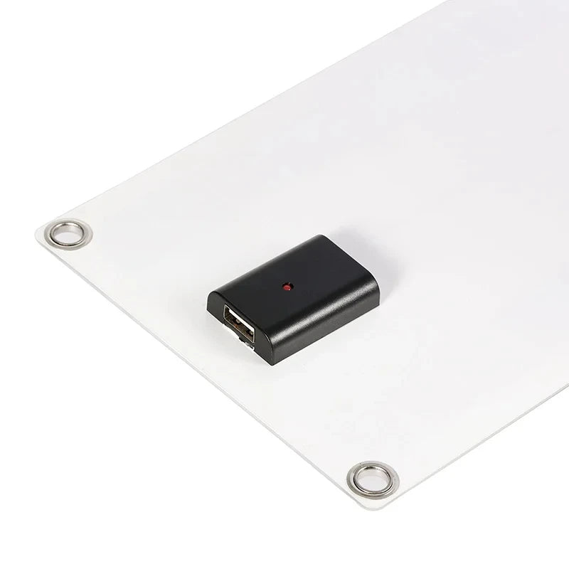 Avelena | Solarpanel mit Tragbarem Usb-Akku, Wasserdicht