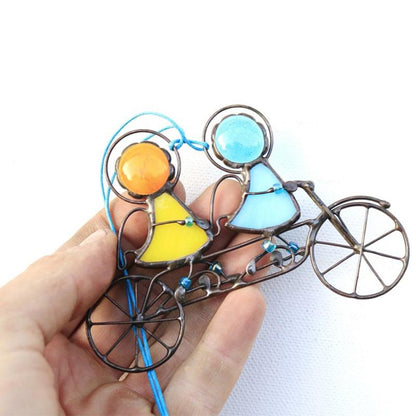 Avelena | Buntglaskunst Fensterbehänge