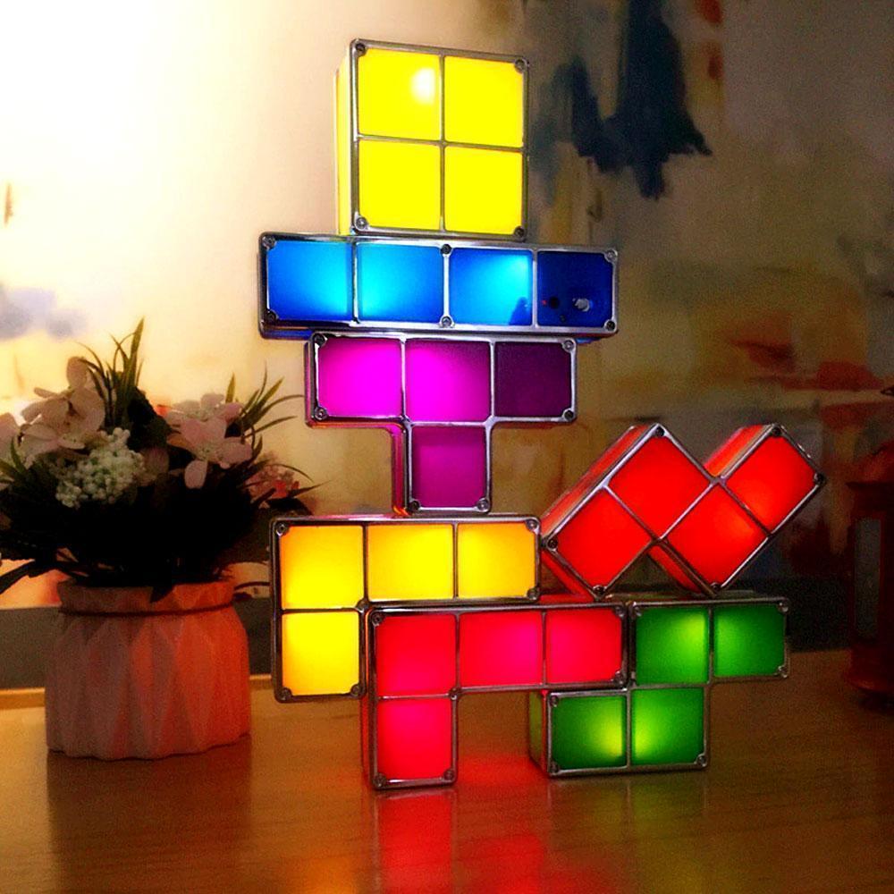 Avelena | Tetris Stapelbare LED Nachtlicht