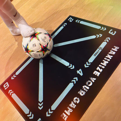 Avelena | Fußball Pro Trainingsmatte | Koordination & Dribbling | 90x60 cm