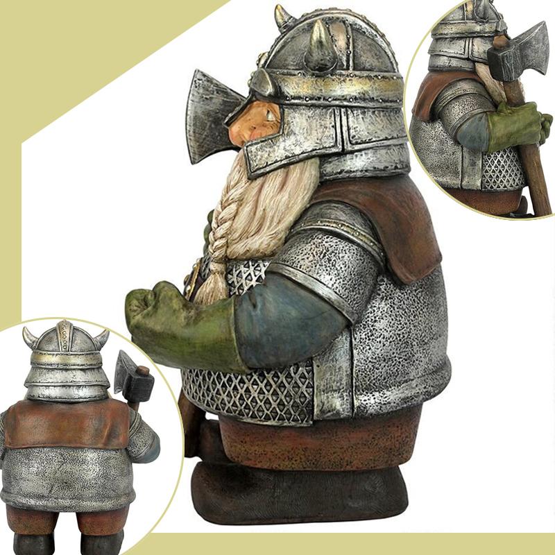 Avelena | Viking Victor Norrøn Zwerg Gnom Statue