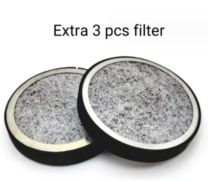 Avelena | Smart rauchfreier Aschenbecher Leistungsstarker negativer Ion USB Hepa Filter