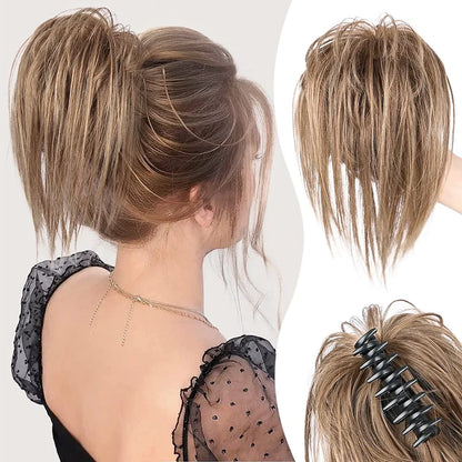 Avelena | Messy Ponytail Clip Verlängert Das Haar