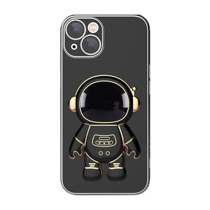 Avelena | 6D Beschichtung Astronaut Versteckte Standhülle für iPhone