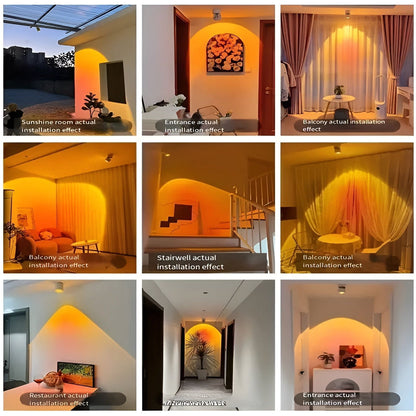 Avelena | Light - Moderne Sonnenuntergangs-LED-Wandleuchte