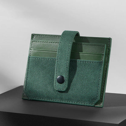 Avelena | Echtes Leder Anti-Magnet Kartenhalter