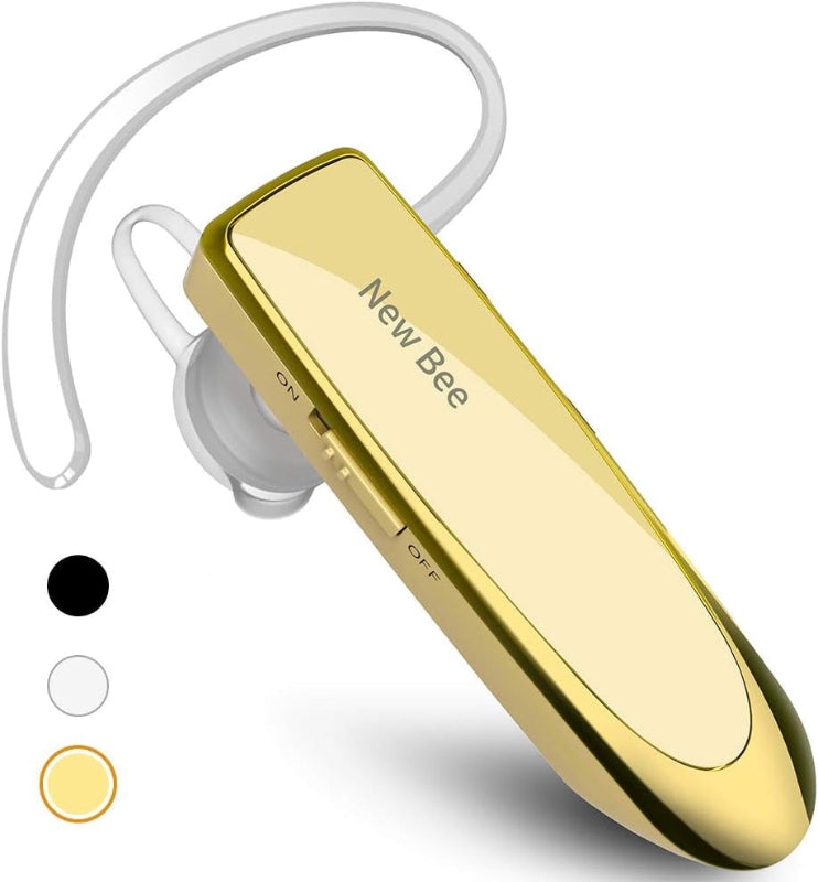 Avelena | Bluetooth Ohrstöpsel V5.0 Drahtloses Headset Mit Mikrofon, 24 Stunden Sprechzeit