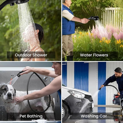 Avelena | Tragbare wiederaufladbare Outdoor-Camping-Duschpumpe