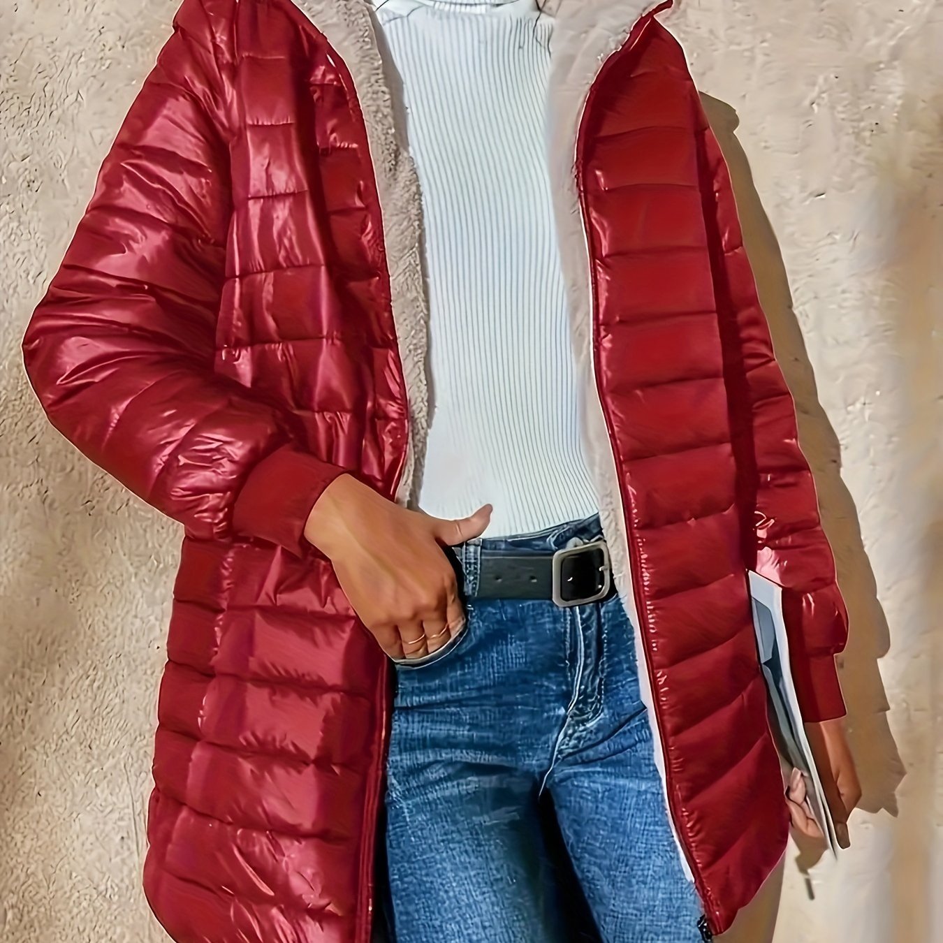 Avelena | Jacke mit Reißverschluss und Fleece-Futter