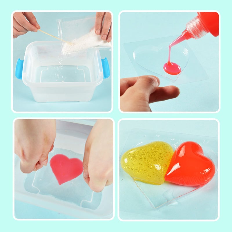 Avelena | Magisches Wasser ELF, Kinder Handgemachtes Aqua Gel Sensorisches Spielzeug Set