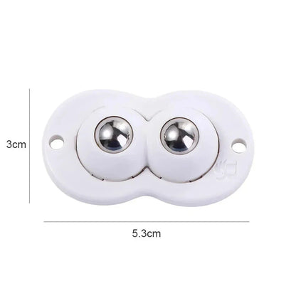 Avelena | Selbstklebendes Allzweck Rollenrad 4er Set