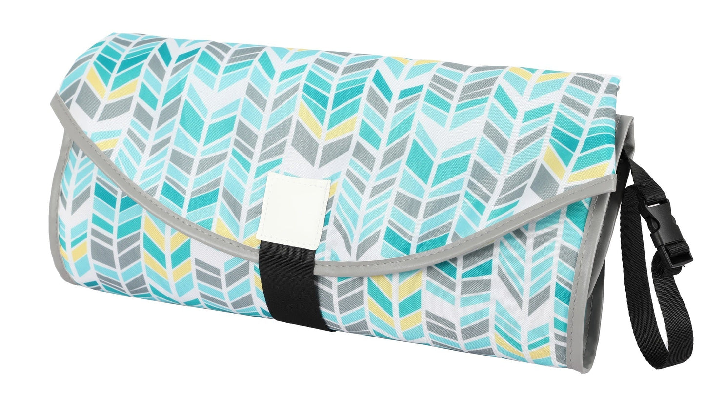 Avelena | Tragbare Wickelunterlage Clutch für Neugeborene