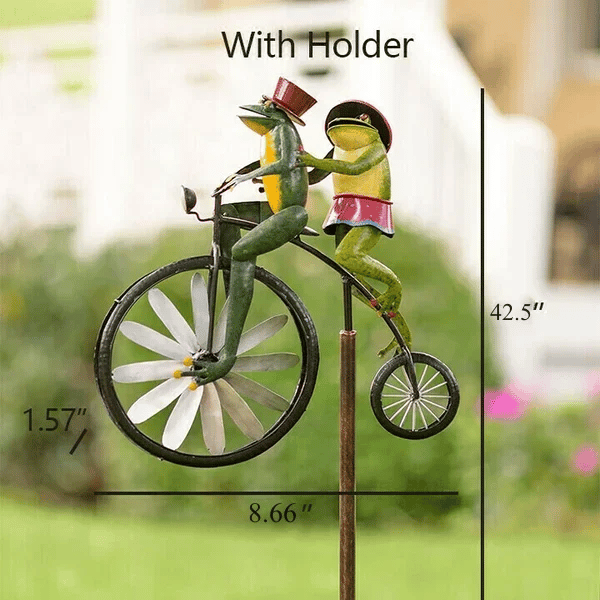 Avelena | [ 49% Rabatt] Vintage Fahrrad Metall Windspiel