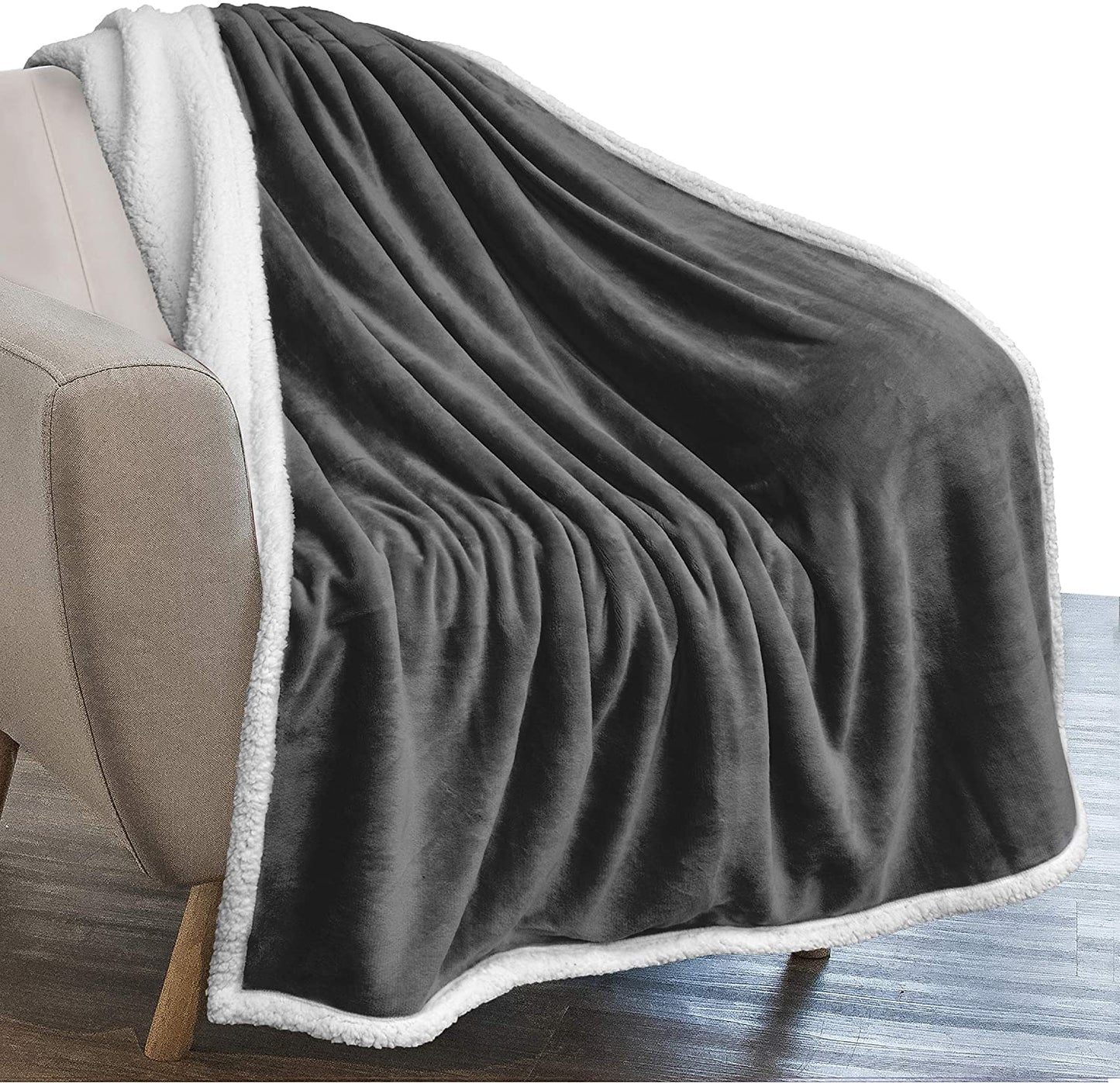 Avelena | Twin Plush Sherpa-Decke