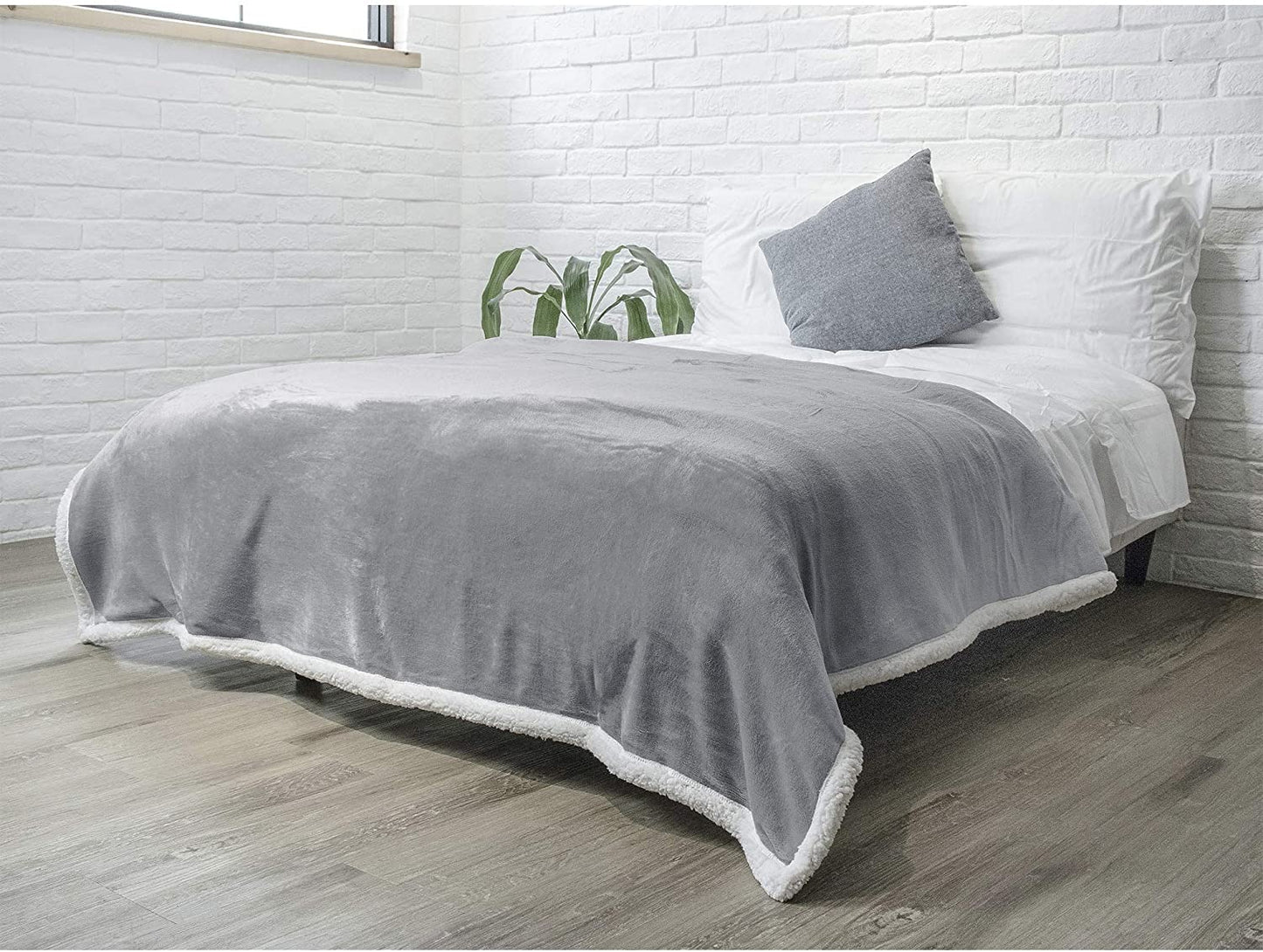 Avelena | Twin Plush Sherpa-Decke