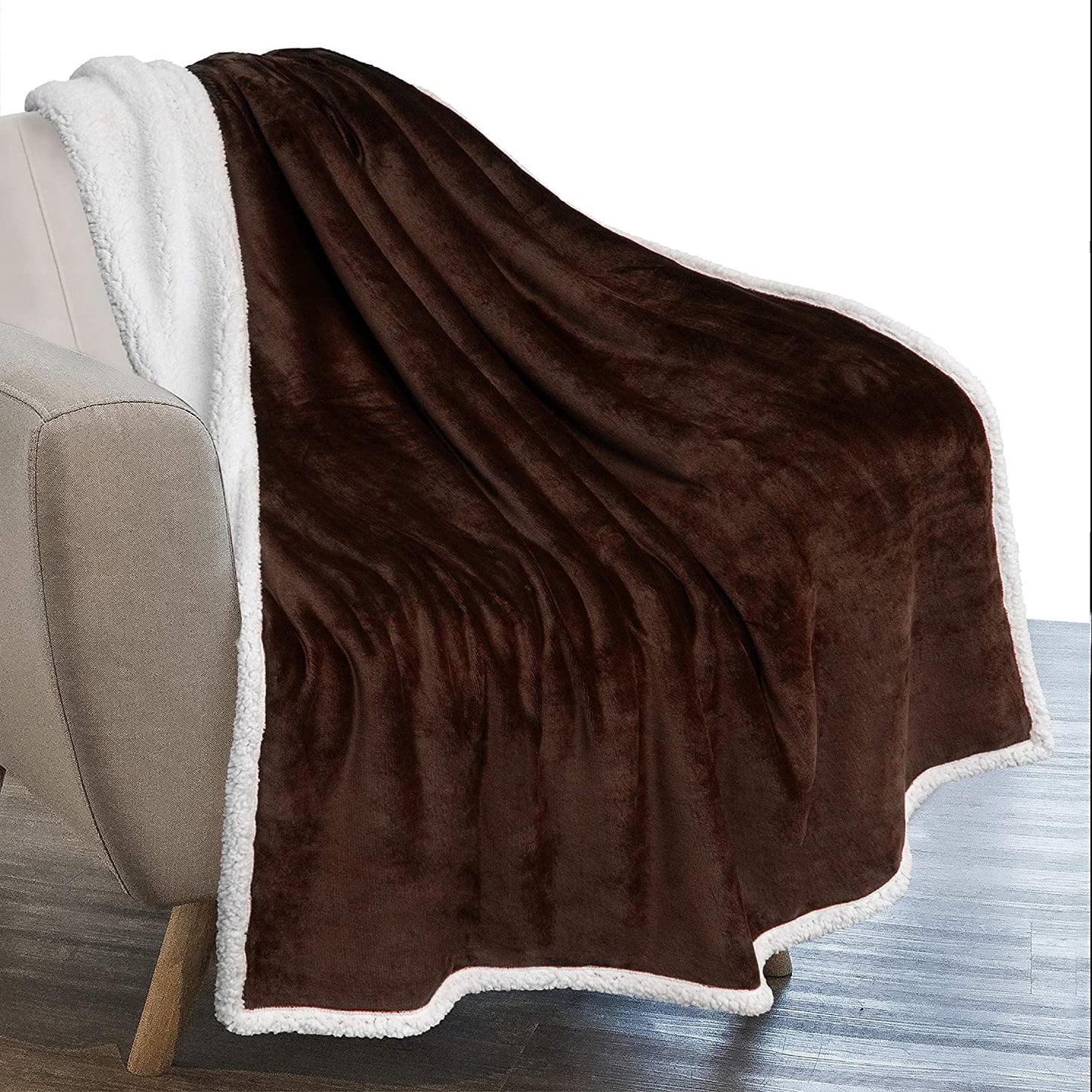 Avelena | Twin Plush Sherpa-Decke
