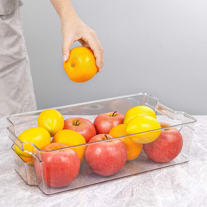 Avelena | Durchsichtige Aufbewahrungsboxen für Kühlschränke - 4 Stück Coolorganize