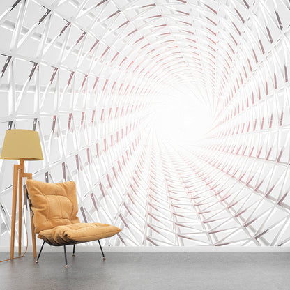 Avelena | Illustrationsstil Große Wandmalereien, 3D Endozentrische Geometrien Wandverkleidung für Galerie, Maßgeschneidert
