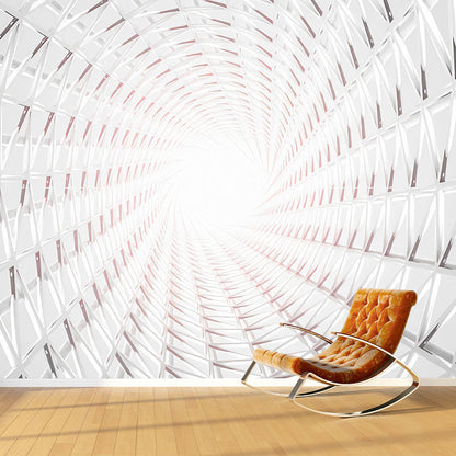 Avelena | Illustrationsstil Große Wandmalereien, 3D Endozentrische Geometrien Wandverkleidung für Galerie, Maßgeschneidert