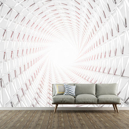 Avelena | Illustrationsstil Große Wandmalereien, 3D Endozentrische Geometrien Wandverkleidung für Galerie, Maßgeschneidert