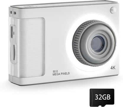 Avelena | 1080P Kinderkamera Mit 32Gb Karte, 48Mp 8X Zoom Digitalkamera Zum Tippen Und Fotografieren