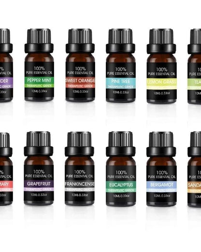 Avelena | Set Of 12 Pure Essential Oils Gift Set