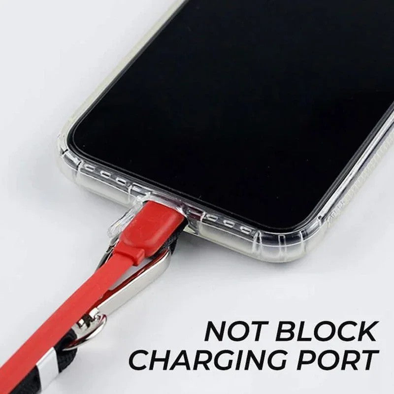 Avelena | Crossbody Nylon Patch Telefon Lanyards