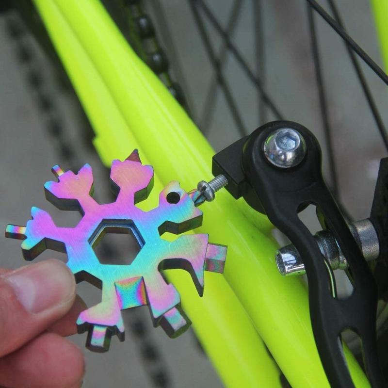 Avelena | 18-in-1 Edelstahl Schneeflocken Multi-tool